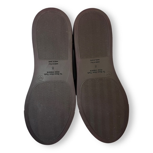 NWT To Boot NY Adam Derrick Colton Lace Up Leather Sneakers in Brandy Brown - Picture 11 of 11